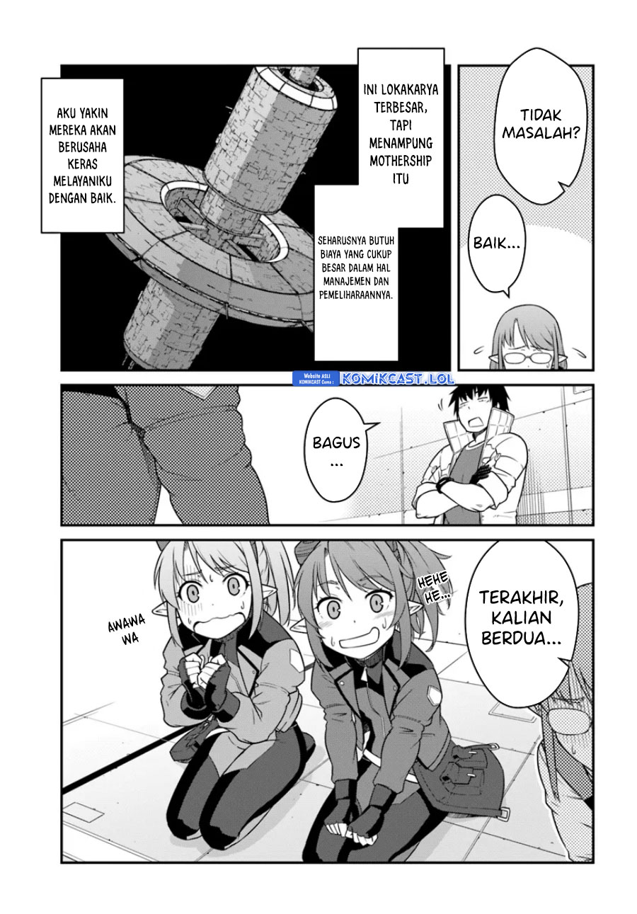 Mezametara Saikyou Soubi to Uchuusen-mochi datta no de, Ikkodate Mezashite Youhei Toshite Jiyuu ni Ikitai Chapter 41.2 Gambar 12